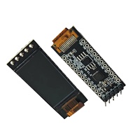 0,96-Zoll-Displaymodul mit serieller Schnittstelle GC9107 Smart TFT LCD-Bildschirm UART-Kommunikation 80x160 Auflösung Weißlicht-LED-Hintergrundbeleuchtung