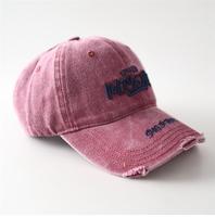 Gorra de béisbol unisex con efecto desgastado y bordado, estilo casual con visera desgastada para uso diario al aire libre, OEM, pedidos pequeños, personalizable.