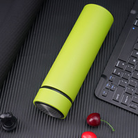 Thermos isotherme à double paroi en acier inoxydable de 500 ml pour thé chaud, café et infusion de fruits froids