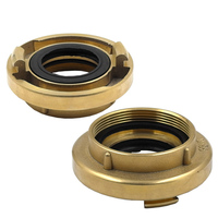 Matériau en laiton DN40/DN50/DN65/DN80 cuivre Storz adaptateur femelle BSP filetage raccords allemagne Stroz filetage femelle ad