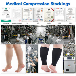 ถุงน่องรัด<span class=keywords><strong>น่อง</strong></span>แบบมีโลโก้สั่งทำพิเศษ 15-20 มม.ปรอท ยืดหยุ่นสูง สำหรับเส้นเลือดขอด ใช้สำหรับเล่นกีฬาและ<span class=keywords><strong>เดิน</strong></span> - Product Image 6