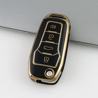 Funda Protectora de TPU Suave Premium para Llaves de Coche Ford, Pegaso, IKCO, FT, DS, con Anillos para Llaves, Bolsa para Llavero, Accesorios Directos de Fábrica