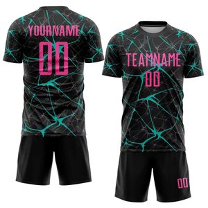 Kit da Calcio Personalizzato con Nome e Numero, Traspirante, ad Asciugatura Rapida, con Stampa in Sublimazione per Partite, Allenamenti e Campionati di Futsal - Product Image 3