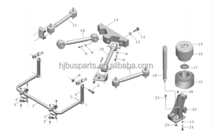 Nuevo Kit Universal de Suspensión Neumática con Sistema de Control y <span class=keywords><strong>Bolsas</strong></span> de Aire para Autobuses y Camiones - <span class=keywords><strong>Marca</strong></span> China - Product Image 2
