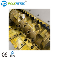 POLYRETEC PP tissé sac LDPE Film arbre unique Broyeur Machine agriculture Film broyeur plastique Machine de recyclage