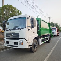 Camion à ordures compacteur DONGFENG 4X2 12CBM au prix d'usine