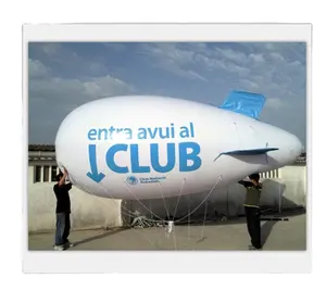 Zeppelin надувной Blimp RC Airship Helium наружная реклама со светодиодной подсветкой