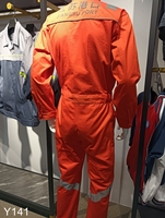 Combinaison pilote en coton pour hommes Combinaison ignifuge à manches longues unisexe Vente en gros uniforme de mécanicien d'usine