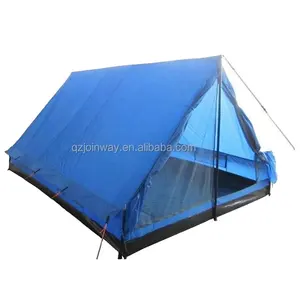 JWF-040 China cheap flood relief tent large camping equipment 8 10 person steel frame teepee tents