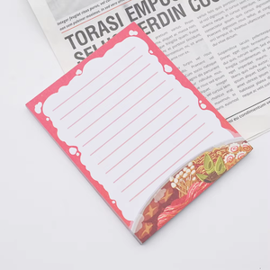Nota adesiva vibrante quadrata colorata personalizzata per ufficio e uso scolastico nota adesiva per regali - Product Image 4