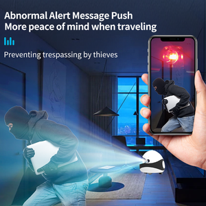 كاميرا تفاعلية ذكية من من من من من من من من من من من نوع AP P HD للكاميرا التفاعلية ° التحرك بحرية في اتجاهين مع تطبيق WiFi روبوت لكاميرا الحيوانات الأليفة ذاتي الشحن - Product Image 6