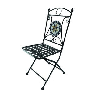 Sillas Plegables de Jardín Bistro Silla Asiento Mosaico para <span class=keywords><strong>Terraza</strong></span> Balcón - Product Image 2