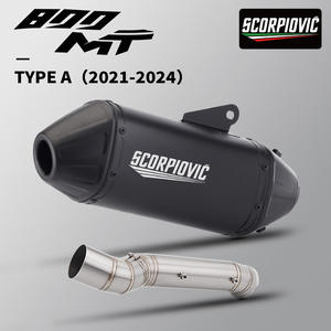 <span class=keywords><strong>CFMOTO</strong></span> 800MT <span class=keywords><strong>MT800</strong></span> CF800 Section médiane Slip de connexion OnT148 Silencieux d'échappement Système complet 2021-2024 - Product Image 2