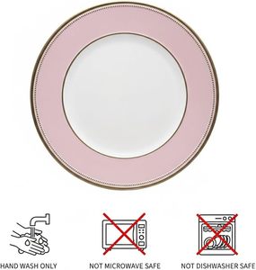 Nouvelle Arrivée Vaisselle Multicolore Personnalisée Assiette Arc-en-ciel à Bord Doré Service de Table en Porcelaine Fine Design Moderne Origine Guangdong - Product Image 4