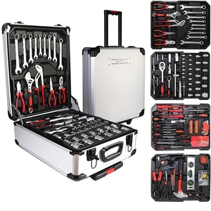 Kit de Herramientas para Reparaciones del Hogar Personalizable de 499 Piezas, Estuche OEM para Proyectos de Bricolaje, Juego de Herramientas para el Hogar y Caja ODM-216, Juego de Herramientas Personalizable OEM ODM-21 - Product Image 3