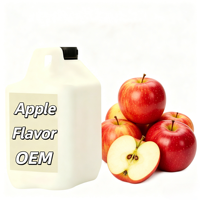 Essence aromatique industrielle en gros OEM saveur pomme, qualité alimentaire, goût pur pour la fabrication de gelées, yaourts et produits laitiers