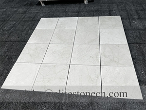 Mejor Precio, Mármol Crema Marfil Moderno, Losa Grande Pulida, Panel de Pared de Piedra Natural Beige, Baldosa para Piso, para Hotel o Villa - Product Image 2
