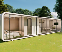 Maison en conteneur Apple Cabin Space Capsule Installation facile Voyage en plein air Loisirs Maison en conteneur écologique