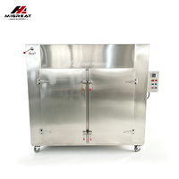 Four de séchage à air chaud industriel pour le traitement des herbes et des épices avec contrôle de la température, plateaux en acier inoxydable et séchage efficace