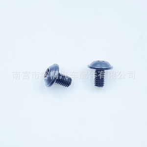 สกรูเกลียวปล่อยหัวกลมสีดำ Shuangxuan M5*7.5 แบบ Torx Slotted พร้อมหัวจับแบบ Socket Cap ผลิตจากเหล็ก สำหรับใช้งานทั่วไป - Product Image 4
