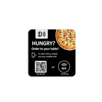 Étiquette NFC adhésive 13,56 MHz à code URL, imprimable, pour menu de table (NFC/QR) - Meilleures ventes