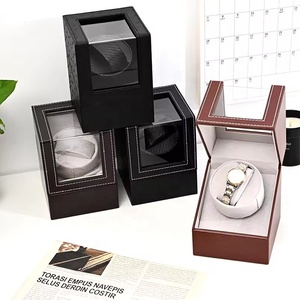 Étui de rangement pour remontoirs de montres électriques automatiques en cuir PU, anti-poussière, écologique, à <span class=keywords><strong>prix</strong></span> abordable – Vente chaude - Product Image 3