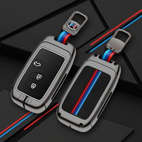 Coque de protection pour clé intelligente Toyota en alliage de zinc, durable et anti-chute, pour clés à 2/3/4 boutons