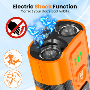 Cầm tay đa chức năng 4 Chế độ làm việc ngoài trời siêu âm chó sủa răn đe Repeller với chức năng sốc điện - Product Image 4