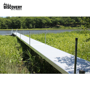 Vente <span class=keywords><strong>d</strong></span>'usine pont flottant bonne qualité jetée en métal amarrage moderne jet ski aluminium pince flottante quai - Product Image 3