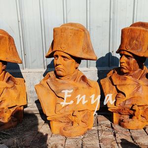 Extérieur Fonte Antique Décor Le Général Napoléon <span class=keywords><strong>Buste</strong></span> Célèbre Personnages Statue Sculpture En Fonte Français Jardin Ornements - Product Image 4
