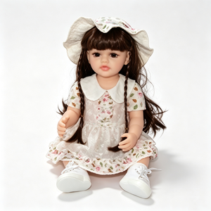 Muñeca Bebé Reborn de Marca Personalizada, Muñeca Realista de Vinilo para Niñas de 0 a 24 Meses, 31-50 cm de Altura, Rellena de Algodón PP - Product Image 2
