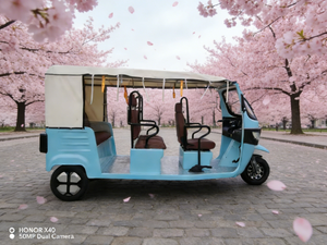 Tuk Tuk électrique miniature de haute qualité pour adultes, type carrosserie ouverte, tricycles pour passagers, meilleur <span class=keywords><strong>prix</strong></span> - Product Image 6