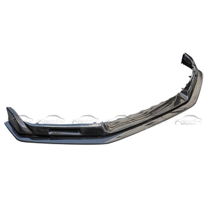 Alerón Delantero de Fibra de Carbono Estilo EV, Divisor Superior e Inferior para Honda Civic 10ª Gen FK8 Type R Si 2016+ - Product Image 4