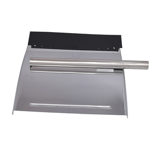 Garde-boue en acier inoxydable pour camions Freightliner Kenworth Peterbilt 24x29 pouces - Product Image 1