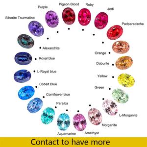 อัญมณีคริสตัลใส Twinkle Jewelry ขนาด 0.6-13.8 กะรัต พาราไอบา ผลิตในห้องปฏิบัติการ สำหรับทำเป็นแซฟไฟร์สังเคราะห์จากประเทศจีน - Product Image 5