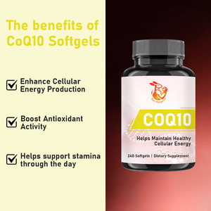 Gélules de CoQ10 OEM/ODM : Améliore l'endurance et la résistance à l'exercice, antioxydant, soutien cardiaque pour adultes, gélules fitness - Product Image 2
