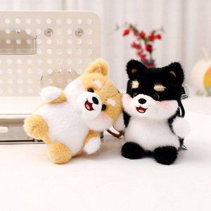 Peluche douce parfumée, jouet mignon pour soulager le stress, compagnon de table, <span class=keywords><strong>petit</strong></span> chien en peluche pour enfants, porte-clés pour cadeau d'anniversaire - Product Image 3