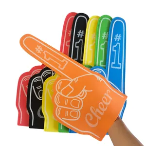 Хит продаж, индивидуальный дизайн, перчатки из пенопласта EVA для рук, Подбадривания рук, поролоновые пальцы