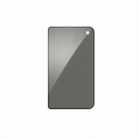 Protection antichoc, protection d'écran en verre trempé anti-espionnage, couverture intégrale pour iPhone Duo