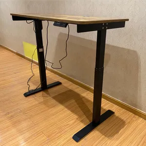 Toptan tek motorlu oyun masası okul Lap elektrikli çerçeve yüksekliği ayarlanabilir masa
