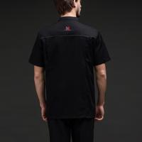 Vente flash : Veste de chef à manches courtes pour hommes et femmes, uniformes de cuisine, restaurant et bar en vente