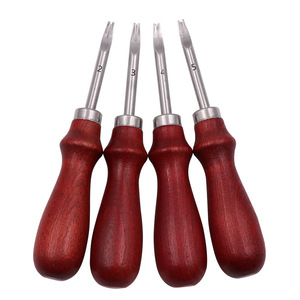 Biseauteurs de bords en cuir pour la finition des bords et le bricolage en cuir, pour artisans et passionnés de bricolage - Product Image 1