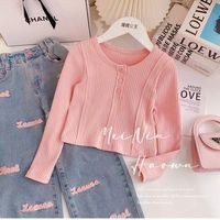 Ensemble de Vêtements 2 Pièces Printemps et Automne pour Filles de 3 à 12 Ans