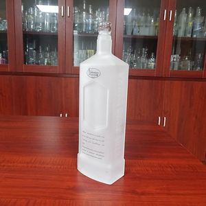 <strong>vodka</strong> tequila premium square spirits <strong>1</strong> <strong>litre</strong> glass bottle - Product Image 4