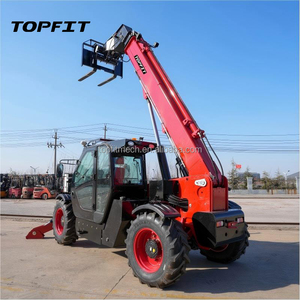 Cargador Telescópico de Tres Etapas TOPFIT con Motor Diésel de 91KW, Cámara de Reversa Delantera/Trasera, Tracción en las 4 Ruedas, en Venta - Product Image 5