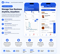 Sistema POS Inteligente para Restaurantes G-Shop |   Pedido por Código QR |   Software de Gestión de Restaurantes Multi-idioma