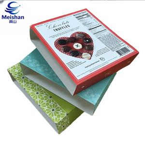 Boîtes en carton kraft blanc <span class=keywords><strong>Meishan</strong></span> avec couvercle coulissant givré, idéales pour emballer des pâtisseries et confiseries de couleur bordeaux pour boulangeries - Product Image 4