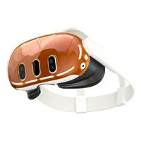 Étui de protection pour casque Meta Quest3 VR casque transparent coloré étui anti-chute couverture de jeu