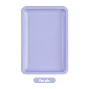 1PC Plateau de rangement carré pour cosmétiques, plateau de manucure pour nail art, conteneur pour pinces, coupe-ongles, stylos, faux ongles, outils, plateau <span class=keywords><strong>Beautilux</strong></span> - Product Image 3