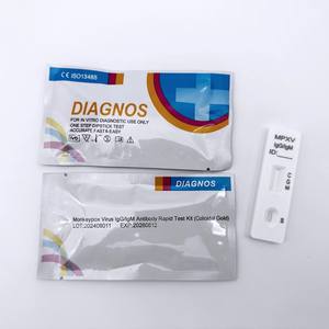Kit de Prueba de Anticuerpos contra la Viruela del Mono Medco, Tarjeta de Diagnóstico Rápido de Un Solo Uso, Certificado CE, Color Azul - Product Image 3